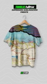 Franela FullPrint - Mapa VZLA - Imagen 2