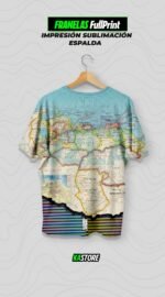 Franela FullPrint - Mapa VZLA - Imagen 3