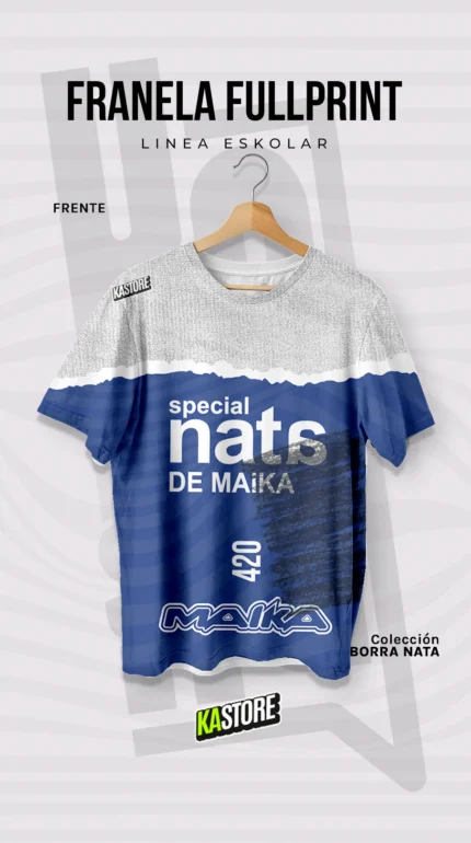 Franela FullPrint - Borrala Nata