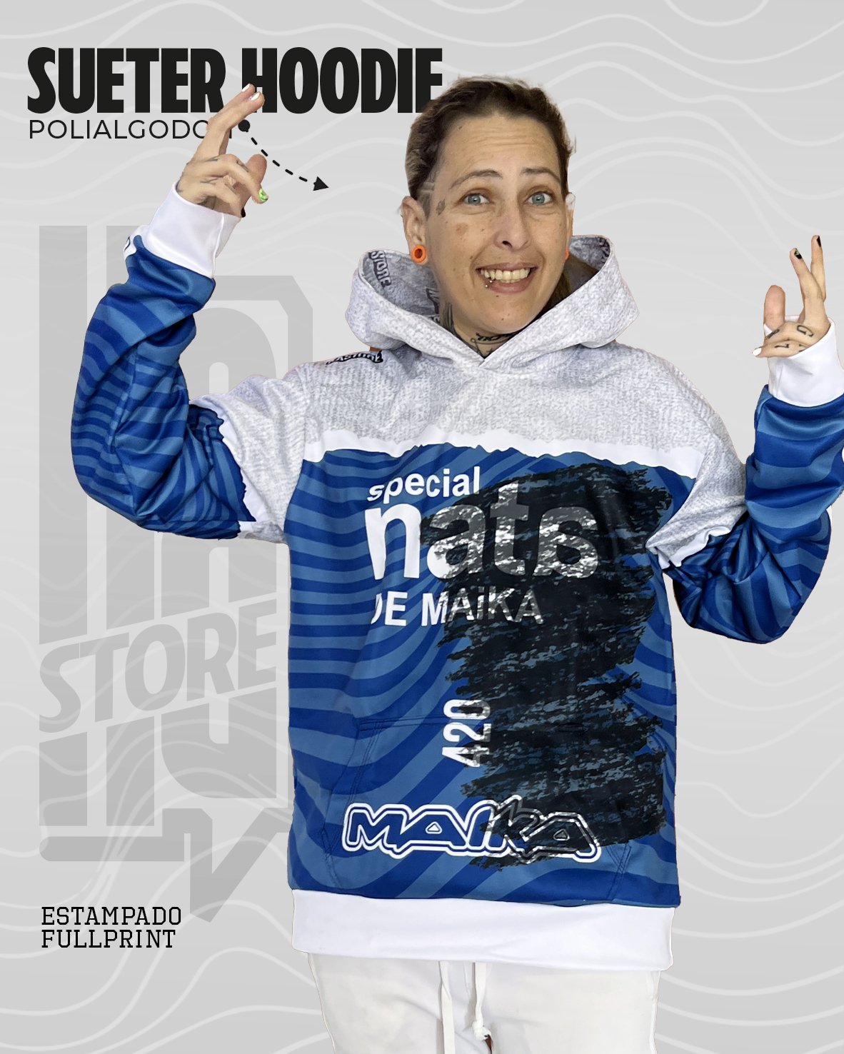 mockup SUETER NATA Suéter - BorraNAT - Imagen 1